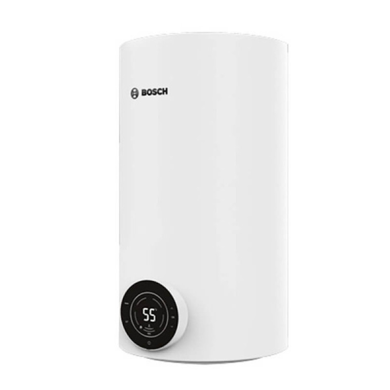 Bosch Electric water heater round Tronic 4000T, 50L, 1,5kW, dry, vertical mounting, electr. control, B, white (7736507576)