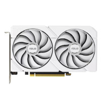 ASUS Вiдеокарта Radeon RX 9060 XT 16GB GDDR6 OC DUAL-RX9060XT-16G-WHITE білий (90YV0LG3-M0NA00)