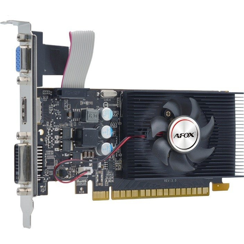 AFOX Видеокарта GeForce GT 240 1GB GDDR3 128 Bit LP Fan