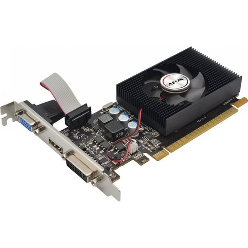 AFOX Видеокарта GeForce GT 240 1GB GDDR3 128 Bit LP Fan