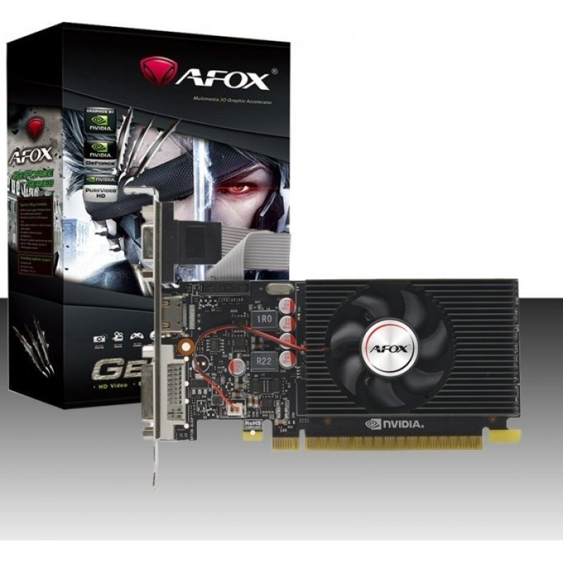 AFOX Видеокарта GeForce GT 240 1GB GDDR3 128 Bit LP Fan
