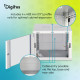 Digitus Шафа DIGITUS 19", 9U, Wall Mounting Dynamic-N, 600x600 мм, 60кг максимально, розібрана, сіра (DN-37106)
