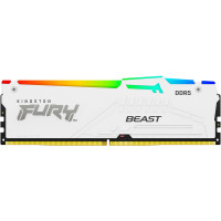Kingston Memory DDR5 32GB 5200 FURY Beast White RGB XMP (KF552C40BWA-32)