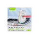 Мышка BAVIN G-K-992 RGB Wireless/Bluetooth White (G-K-992-WH)