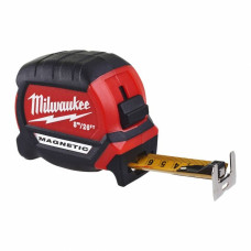 Milwaukee Рулетка Magnetic GEN III, 8мх27мм, з фіксатором змотування, АБС-пластик, магніт (4932464603)