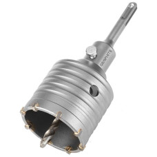 Graphite concrete crown, SDS-Plus, 65mm, 8 TVS (55H321)