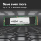 Crucial Накопичувач SSD Crucial M.2 480GB PCIe 4.0 E100 (CT480E100SSD8) Crucial Накопичувач SSD Crucial M.2 480GB PCIe 4.0 E100 (CT480E100SSD8)