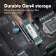 Crucial Накопичувач SSD Crucial M.2 480GB PCIe 4.0 E100 (CT480E100SSD8) Crucial Накопичувач SSD Crucial M.2 480GB PCIe 4.0 E100 (CT480E100SSD8)