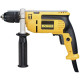 DeWALT Ударная дрель 701 Вт, 5,2 Нм, 0–2800 об/мин, 47 600 ударов/мин, патрон 13 мм, 1,6 кг (DWD024S)