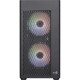 Корпус для ПК AeroCool Hexform-G-BK-v2 Black 600W (ACCX-PV38004.11)