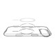 Spigen Чохол Spigen для iPhone 17 Air, Liquid Crystal MagFit, Clear White (ACS10395)