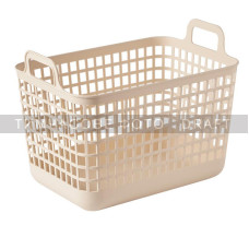 ARDESTO Кошик для зберігання Ardesto 33x22.5x25.2см, 12.5л, пластик PP, бежевий (ARHC2512BG)