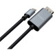 Кабель мультимедийный USB-C to HDMI M 1.5m v2.0 4K60Hz Vinga (VCPVCCH2015)