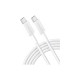 Дата кабель USB-C to USB-C 1.8m 322 White Anker (A81F6H21)