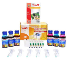 Комплект перезаправляемых картриджей WWM Epson P50/PX660/PX720WD/PX820FWD (RC.T080)