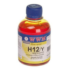 Чернила WWM HP №10/ 11/12/13/14/82 (Yellow) (H12/Y)
