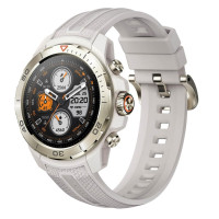 Mibro Smart Watch GS Explorer, 48 mm, 1.32 , 466x466, AMOLED, BT 5.3, Dual-band GPS, 10 ATM, Desert White (XPAW017D)
