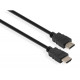 Кабель мультимедийный HDMI M to HDMI M 1.0m V1.4 Vinga (VCPHDMI14MM1BK)