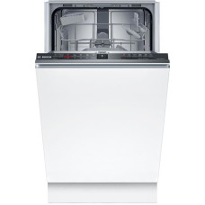 Bosch Посудомийна машина Bosch вбудована,  9 компл., F, 45см, білий (SPV2IKX01K)