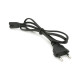 Кабель питания C7 0.8m 0.5mm2 black Voltronic (PC-184CEE7/16-C7-CCA-1,0)