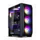 Zalman Корпус N7 PLUS V2 без БП, 1xUSB3.0, 2xUSB2.0, 6x120мм RGB Rainbow, 1x120мм, VGA 340мм, LCS ready, TG Side Panel, ATX, чёрный (N7PLUSV2)