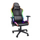 Trust Крісло GXT 716 Rizza, ПУ шкіра, 3D-Armrests, RGB, чорний (25376_TRUST)