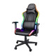 Trust Крісло GXT 716 Rizza, ПУ шкіра, 3D-Armrests, RGB, чорний (25376_TRUST)