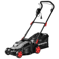 Graphite Lawnmower, 1500W, 36cm, 35l, 20-50mm, 10.1kg (59G474)
