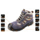 Neo Tools Work boots, suede, shock absorption, anti-puncture, steel toe cap, S1P SRC, CE, size 45(30cm), blue (82-046)