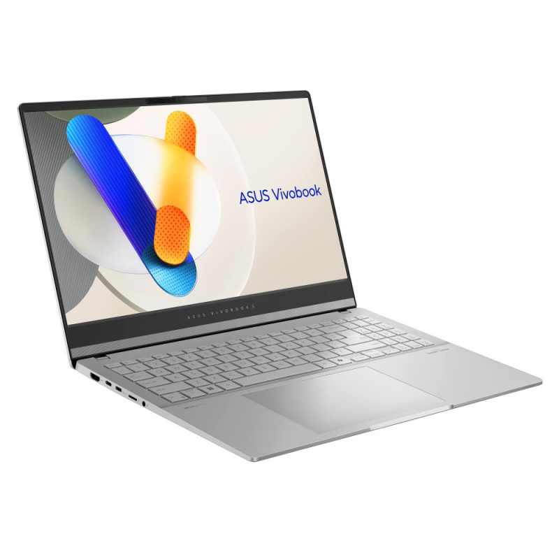 ASUS Notebook Vivobook S 15 M5506UA-MA043 15.6  2.8K OLED, AMD R9-8945HS, 32GB, F1TB, UMA, NoOS, Silver (90NB1473-M001R0)
