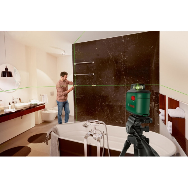 Bosch Laser level UniversalLevel 360 Set, up to 24m, ±0.4mm/m, +TT150 +high, 0.56kg (0.603.663.B04)