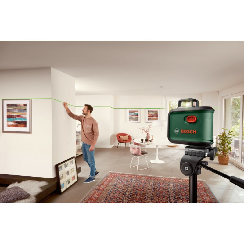 Bosch Laser level UniversalLevel 360 Set, up to 24m, ±0.4mm/m, +TT150 +high, 0.56kg (0.603.663.B04)