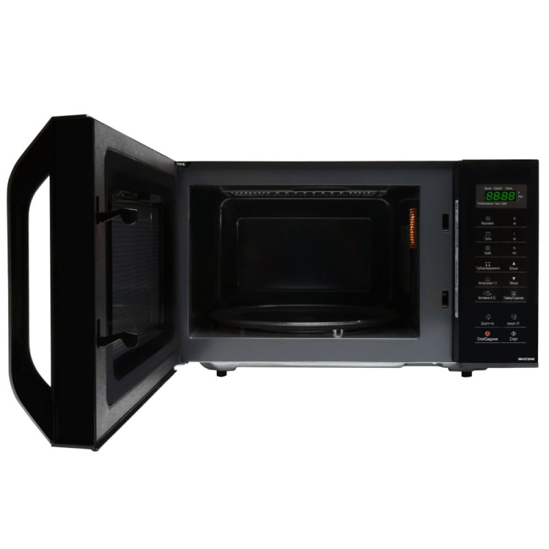 Panasonic Microwave oven Panasonic, 23L, 800W, grill, display, black (NN-GT35HBZUE)