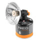 Neo Tools gas camping heater, 92g/hour, cartridge, regulator, piezo ignition, black (90-134)