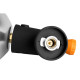 Neo Tools gas camping heater, 92g/hour, cartridge, regulator, piezo ignition, black (90-134)