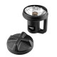 Neo Tools gas camping heater, 92g/hour, cartridge, regulator, piezo ignition, black (90-134)