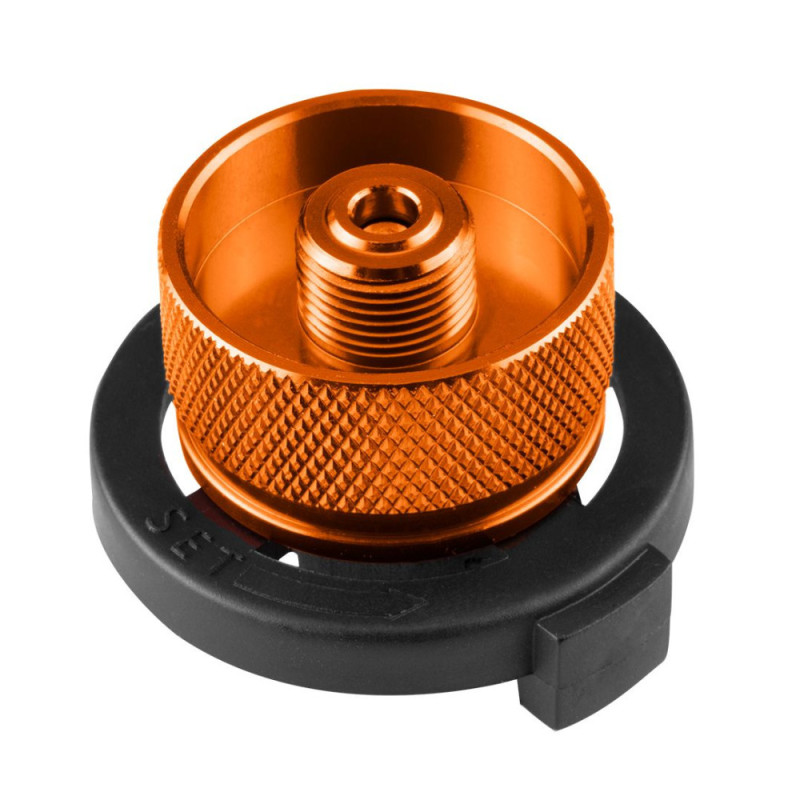 Neo Tools gas camping heater, 92g/hour, cartridge, regulator, piezo ignition, black (90-134)