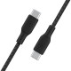 Belkin Cable USB-C - USB-C BRAIDED 100W 2m Black (CAB014BT2MBK)