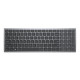 Клавиатура Dell Compact Multi-Device Wireless Keyboard KB740 RU (580-AKOZ)