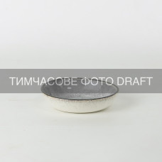 ARDESTO Соусник Ardesto Daiano, 80мл, 10см, порцеляна, сірий (AR1710DG)