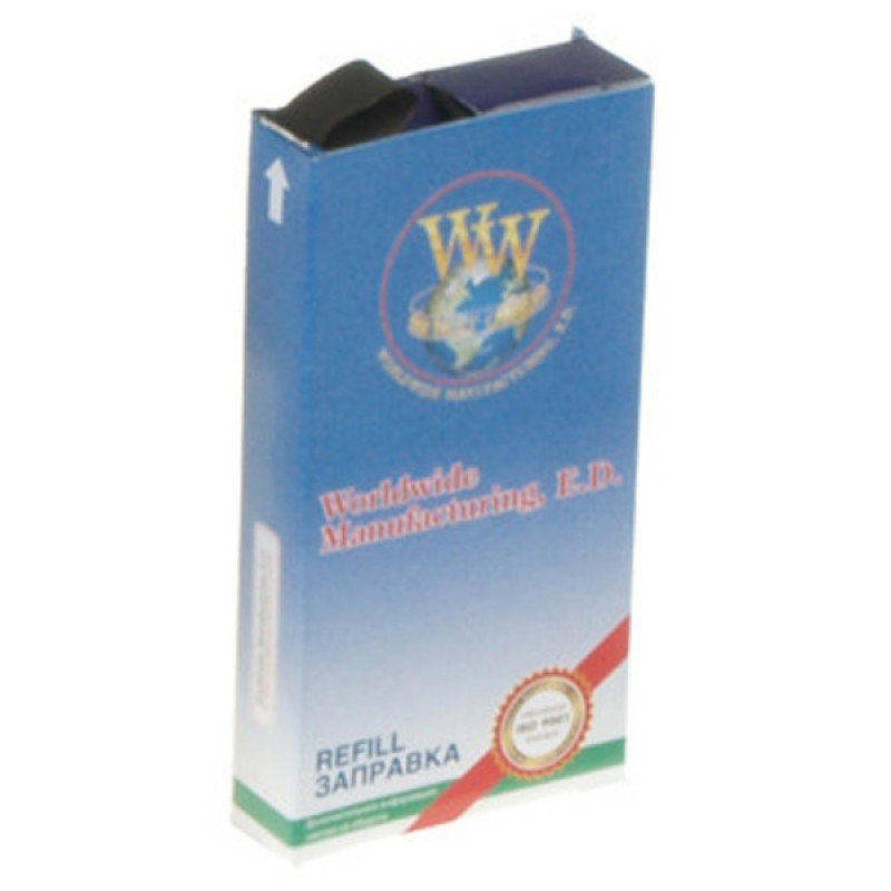 Лента к принтерам 13мм х 30м правый Purple WWM (M13.30HRP)