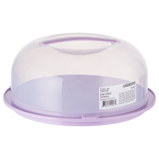 ARDESTO Cake carrier Tasty baking with lid, 28.4*11.5cm, lilac (AR2328LP)