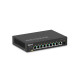 NETGEAR Комутатор M4250-9G1F-PoE+ (GSM4210PD), 8x1GE PoE+(110Вт), 1x1GE, 1xSFP, AV Line керований L2 (GSM4210PD-100EUS)