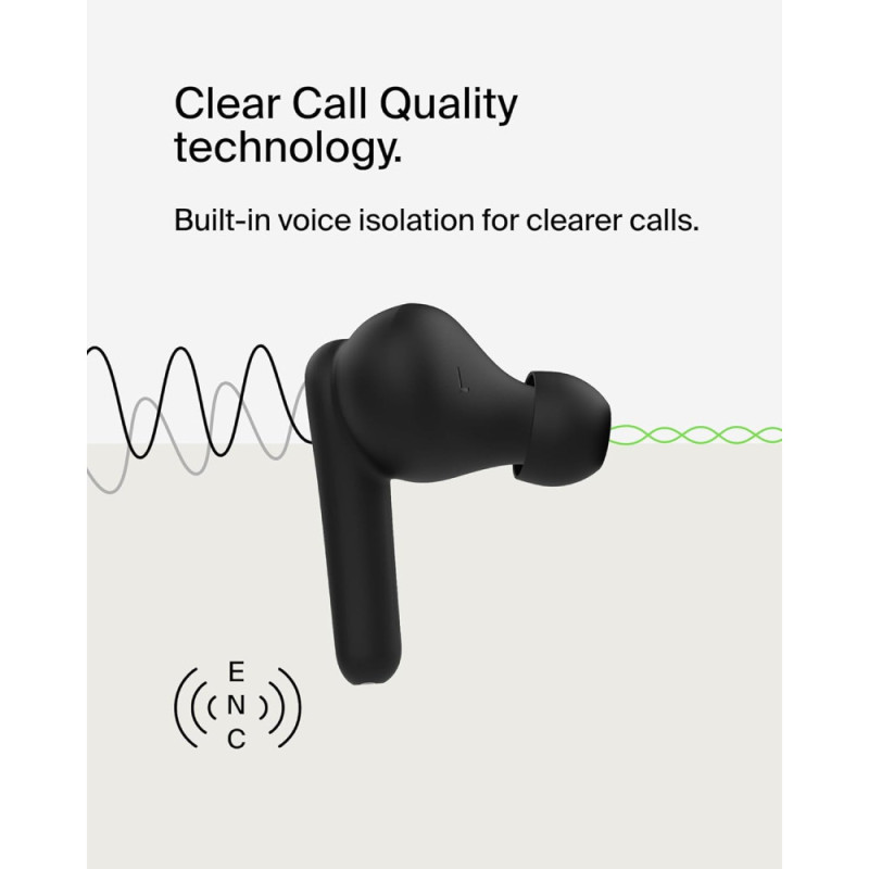 Belkin TWS Soundform Rhythm True Wireless, black (AUC012BTBK)