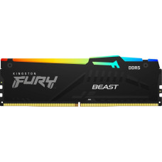 Kingston Memory DDR5 32GB KIT (16GBx2) 5600 FURY Beast RGB (KF556C40BBAK2-32)