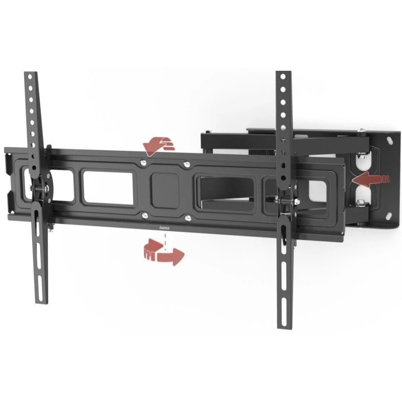 HAMA Крепление ТВ наклонно-поворотное TV-WА, 32-84", черный (00118126)
