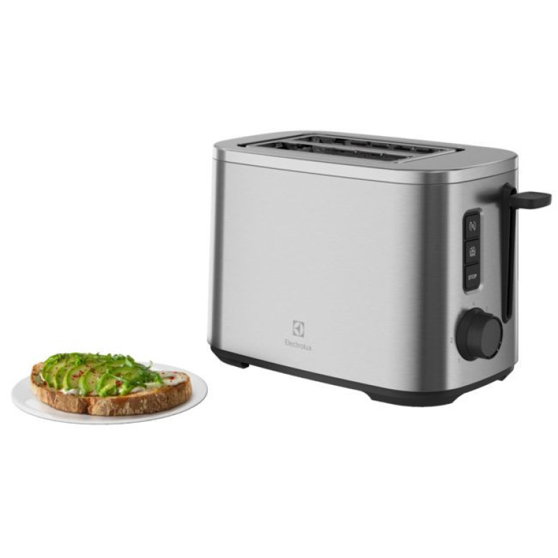 Electrolux Тостер, 800Вт, дисплей, нерж (E5T1-4ST)