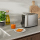 Electrolux Тостер, 800Вт, дисплей, нерж (E5T1-4ST)