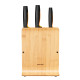 Fiskars FF Knife block bamboo 3 knives (1057553)