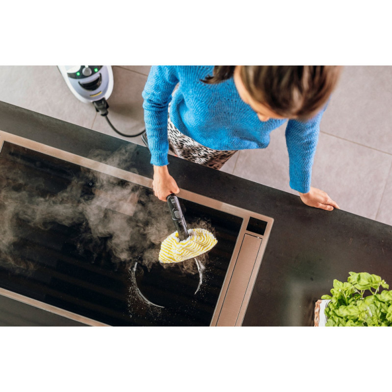 Karcher steam cleaner SC 5 EasyFix Iron, 2250W, 1500ml, 4.2Bar, iron, mop, white (1.512-661.0)